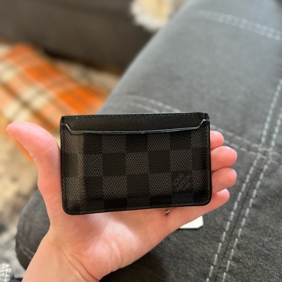 LOUIS VUITTON CARDHOLDER EBENE GRAPHITE - Picture 3 of 7